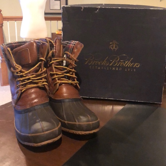 brooks brothers duck boots